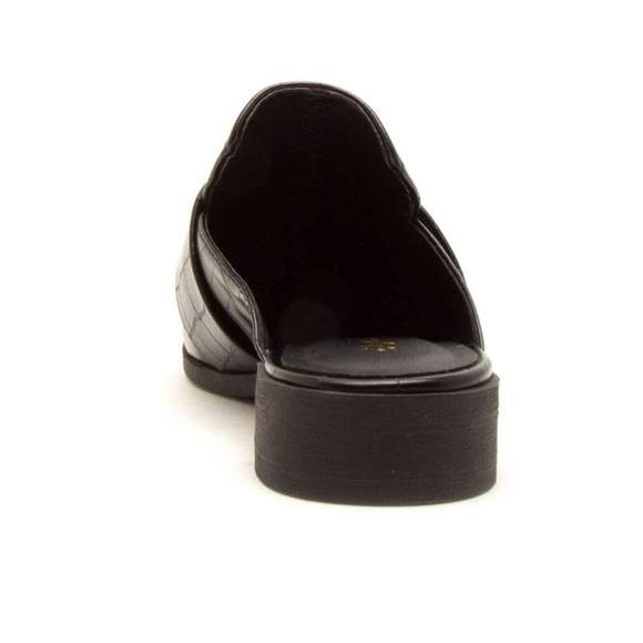 NEW‼️Black Croco Mule Ballerinas- shoe - Picture 3 of 4